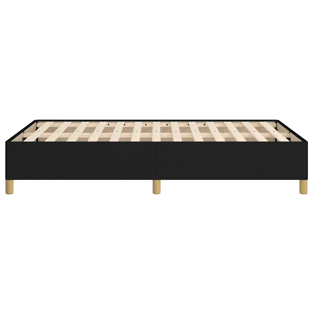 Giroletto senza Materasso-Struttura Letto Nero 120x200 cm Tessuto 701123