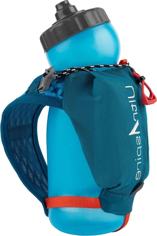 Bottiglia portatile Iso Pocket 3.0 - 20 oz in Blu Smeraldo