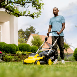 KARCHER Rasaerba a batteria LMO 5-18 Dual - Piattaforma batteria: Piattaforma Battery Power+ 18 V  - Larghezza di taglio: 41 cm - Altezza di taglio: 25  70 cm