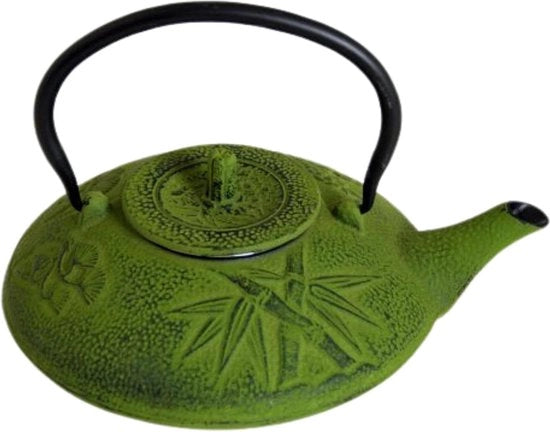 Teiera in acciaio inox con filtro - Verde - 11 litri - 24 x 19,5 x 18 cm