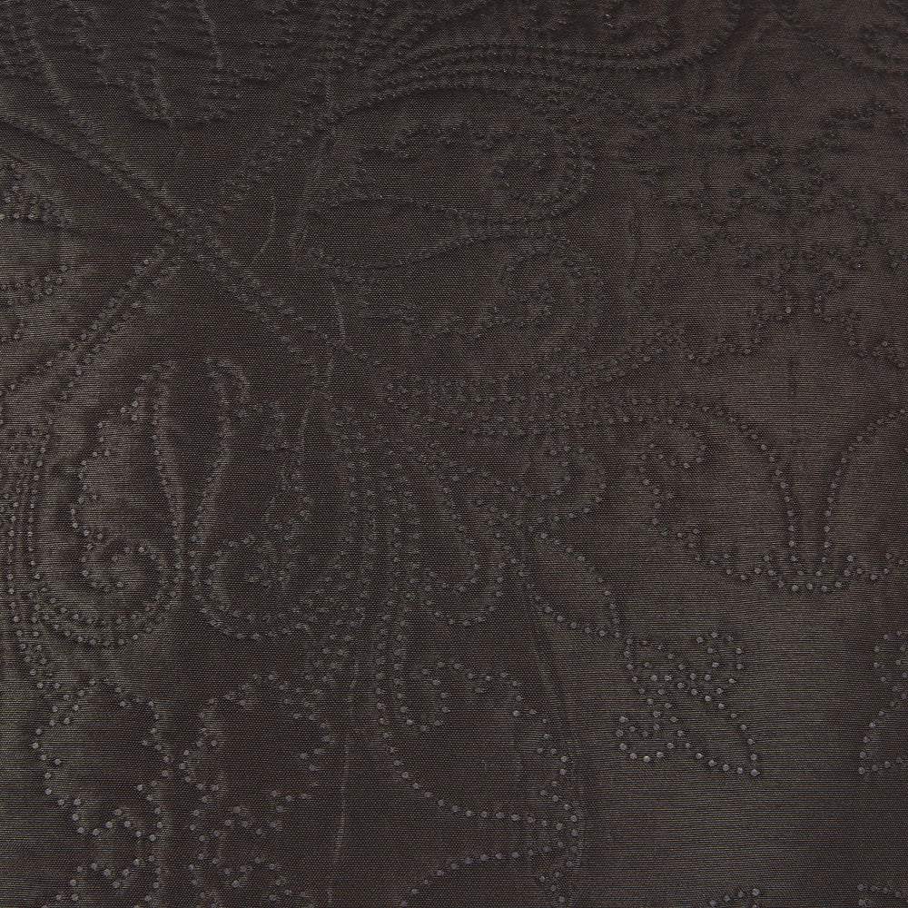Set copriletto e cuscini tessuto in poliestere marrone 140 x 210 cm motivo goffrato decorativo biancheria da letto classico camera da letto
