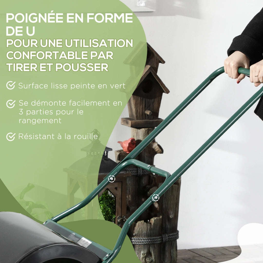Rullo per Prato ¨C zephmum ¨C Nero Verde 50 cm