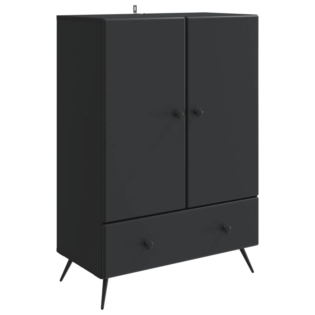 Credenza Nero 66 x 34,5 x 95 cm Legno ingegnerizzato 895586