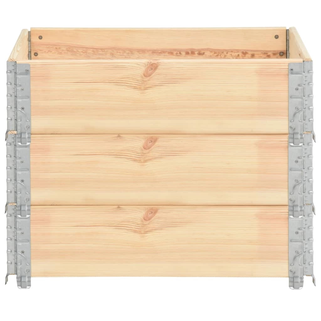 Fioriere rialzate 3 pezzi 60 x 80 cm in legno massello di pino 02_0000892