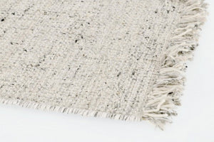 Tappeto 140x200 cm Senuri in Tessuto Beige