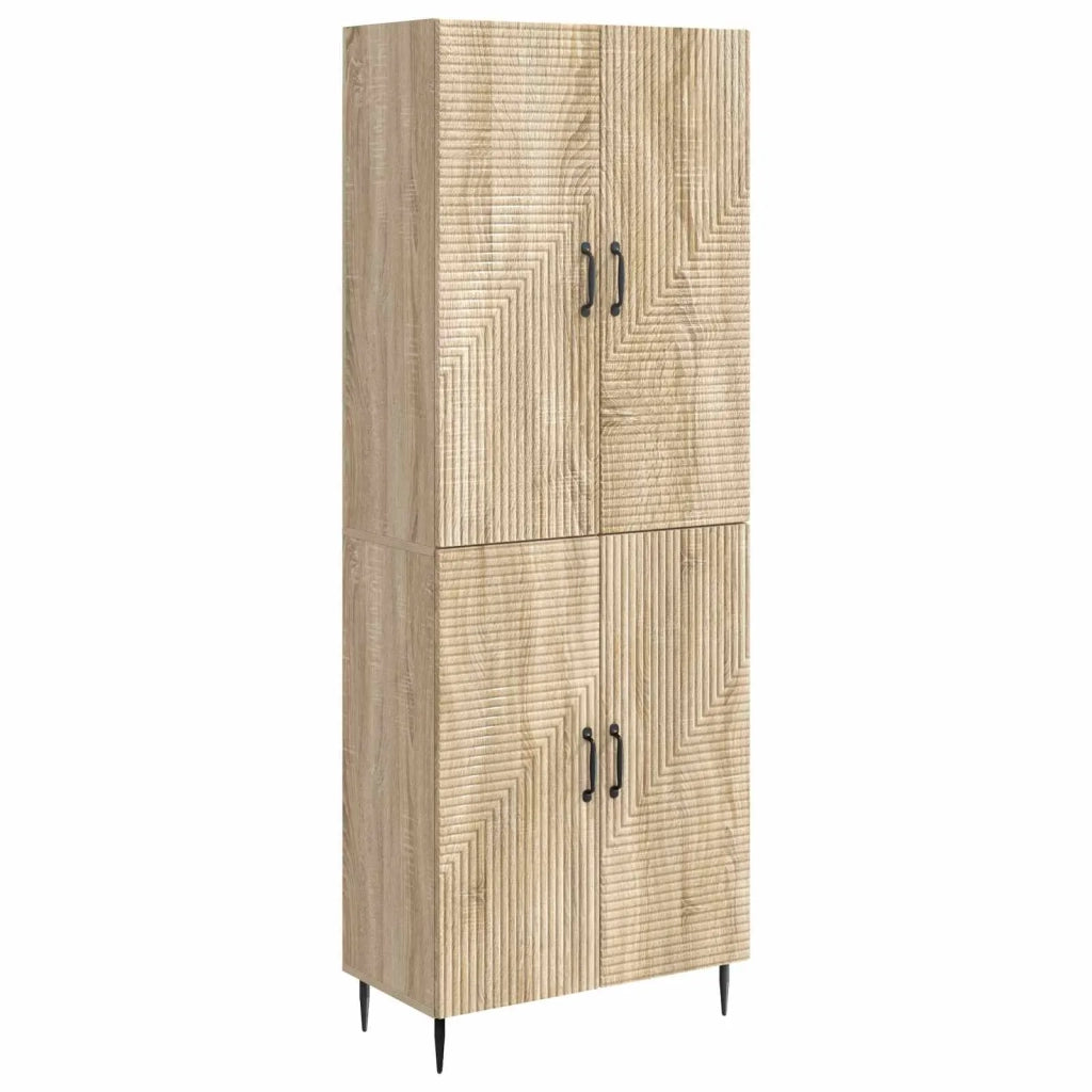 Set di armadi 2 pcs 66 x 34,5 x 89,5 cm Legno ingegnerizzato