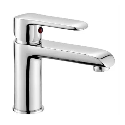 Set miscelatori lavabo e bidet cromati serie Dalila piletta inclusa