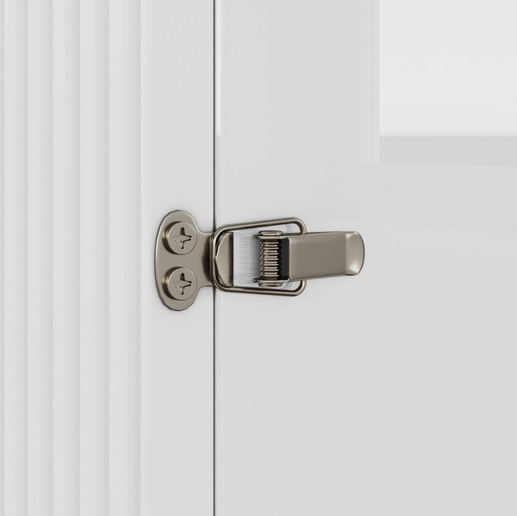 Letto pieghevole a scomparsa 140x200 cm con cassetti; LED; USB e presa; bianco