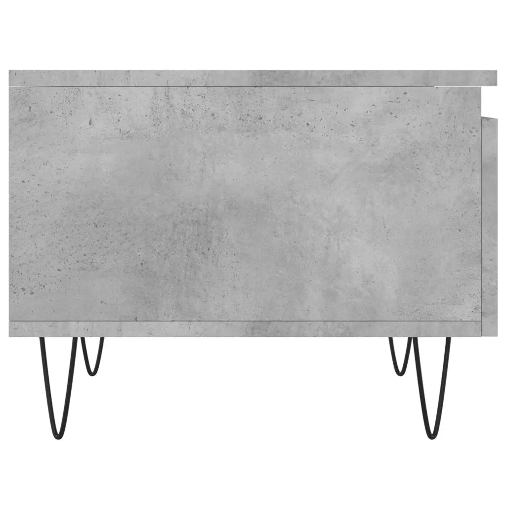 2 pz Tavolini salotto | Tavolino da caff¨¨ | Tavolino da Soggiorno Grigio Cemento 50x46x35 Legno Multistrato
