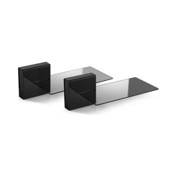 Meliconi ghost cubes soundbar supporto da parete per casse acustiche nero - 480527