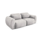 Golgi, Divano Letto 2 Posti Contenitore, 266x121 cm Bianco