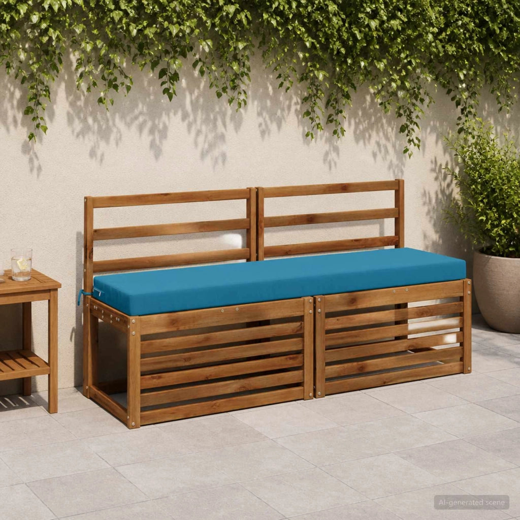 Cuscino per panchina SOEST 100% Poliestere Azzurro 949818