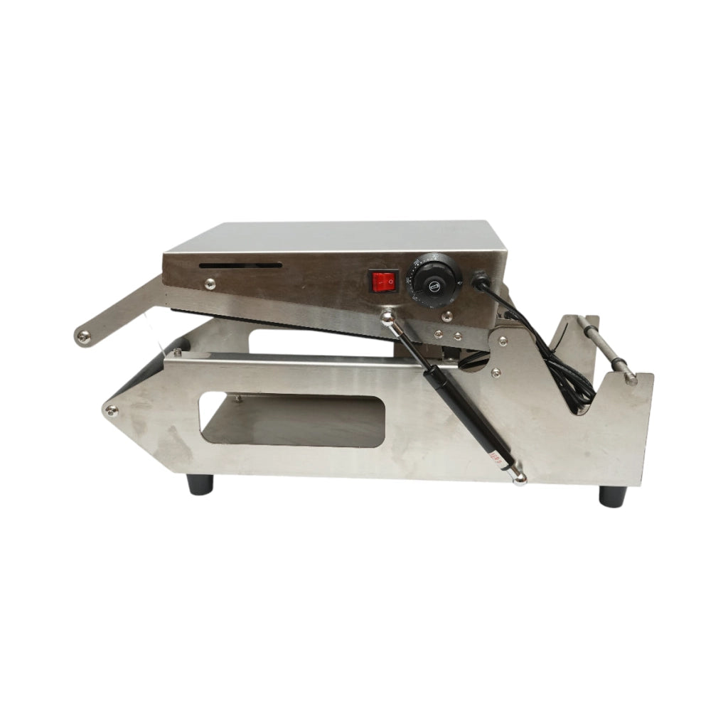 Termosigillatrice manuale per vaschette alimentari  Sigillatrice per vaschette alimentari in acciaio inossidabile-macchina semiautomatica per la sigillatura a caldo di vaschette