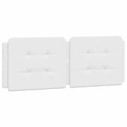 Cuscino Testiera Zadar Bianco 140 cm in Similpelle CFW9543521