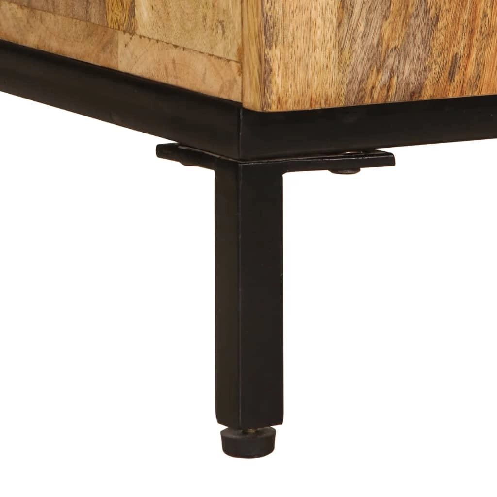 Credenza buffet cassettiera mobile contenitore organizer cucina soggiorno soggiorno 53 x 35 x 72 cm legno massello di mango marrone 02_0029585