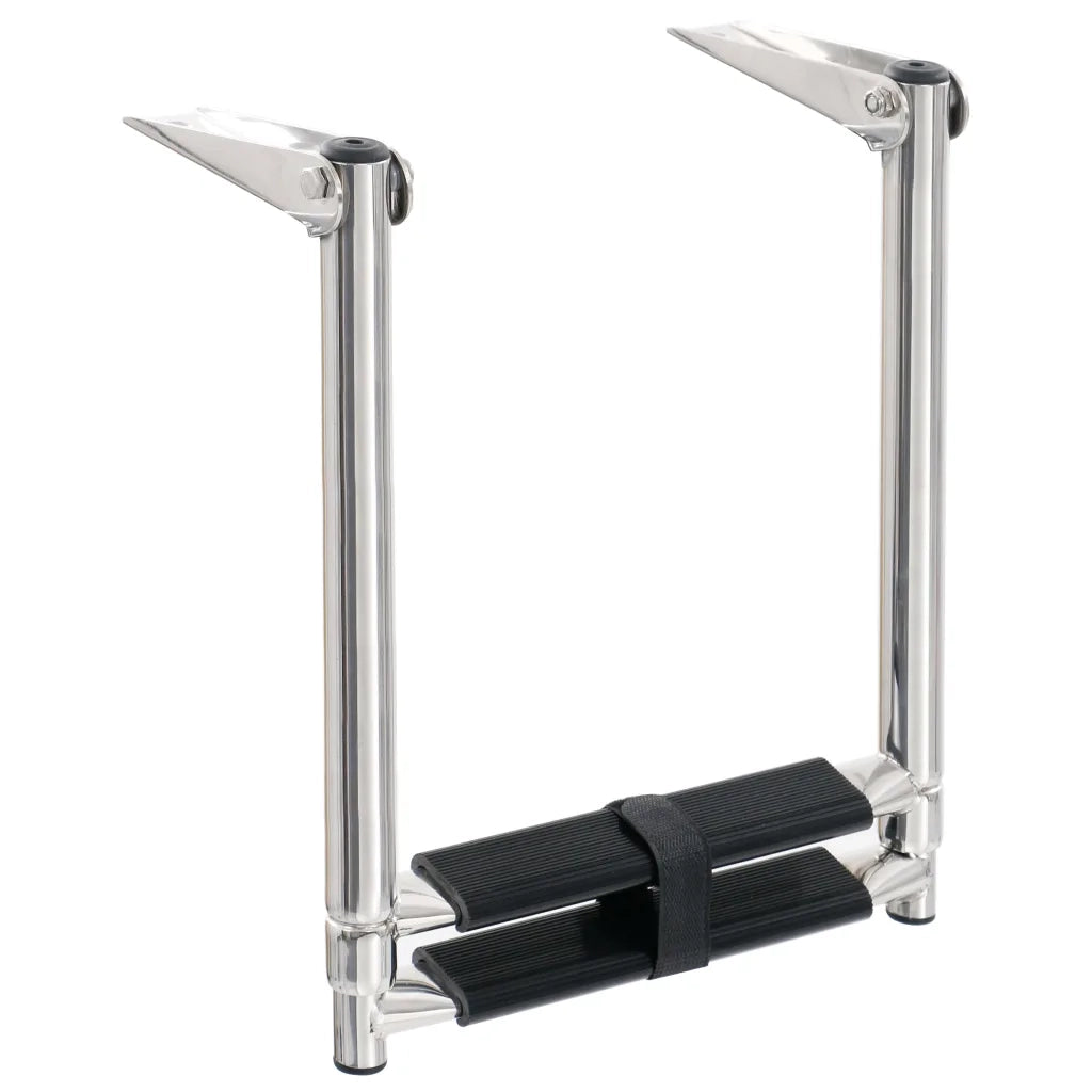 Scaletta di Imbarco Pieghevole a 2 Gradini in Acciaio Inox CFW6439113