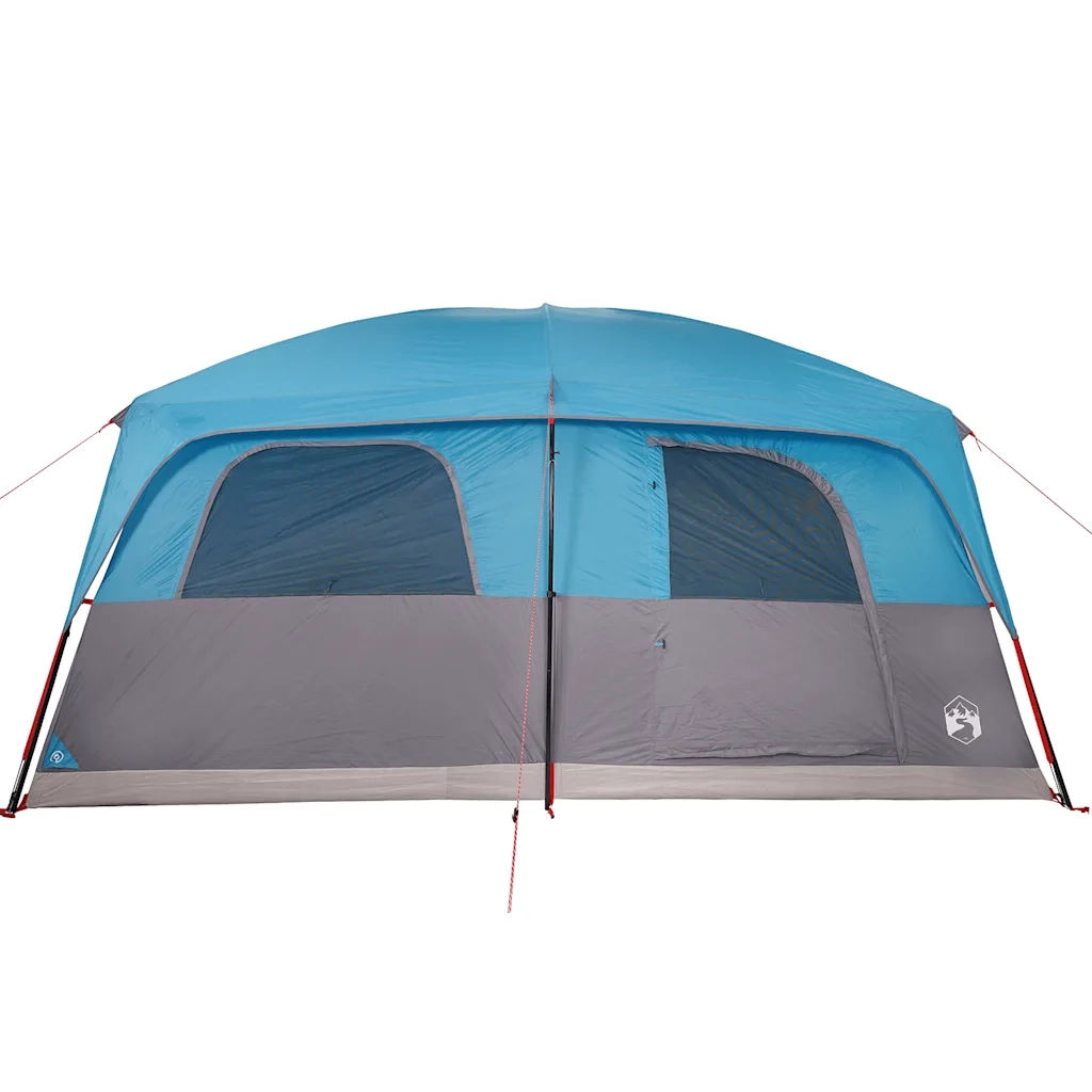 Tenda Familiare Cabina per 8 Persone Blu Impermeabile 94534