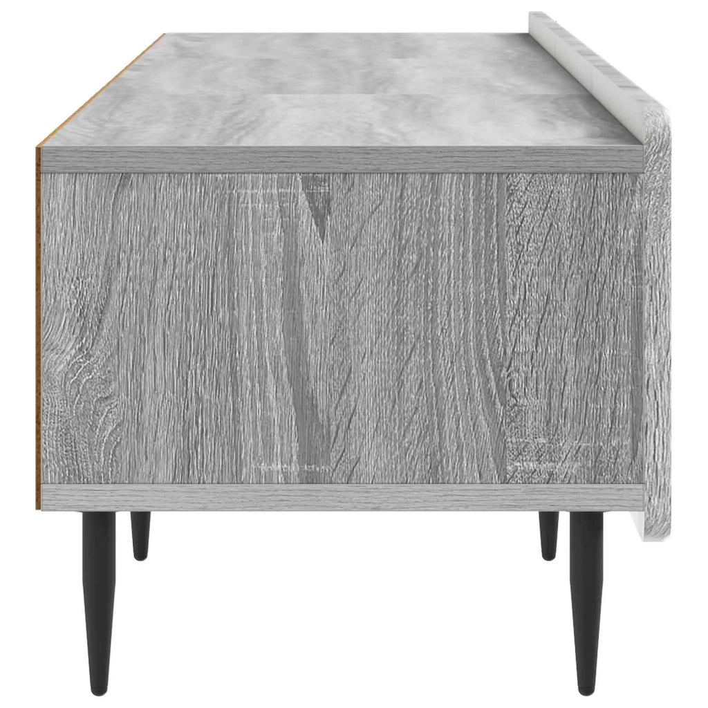 Mobile TV Grigio Sonoma 147 x 34,5 x 32 cm Legno ingegnerizzato