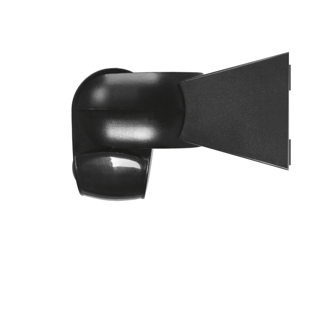 Sensore movimento PIR crepuscolare nero IP65 Videx