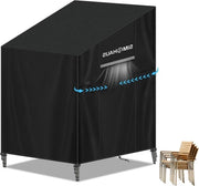 Ombrelloni esterni pieghevoli impermeabili - Ombrelloni in tessuto Oxford 420D con protezione UV - 80 x 100 x 150/110 cm