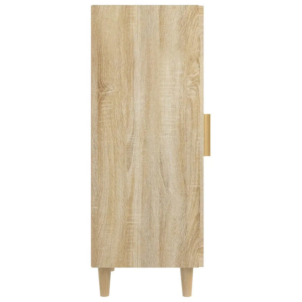 Credenza Rovere Sonoma 34,5x34x90 cm in Legno Multistrato cod mxl 19763