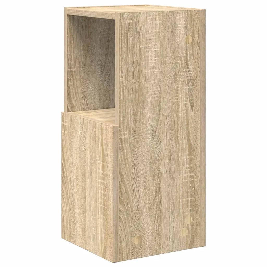 Mobile angolare 25,5x25x55cm Legno ingegnerizzato Rovere Sonoma 889823