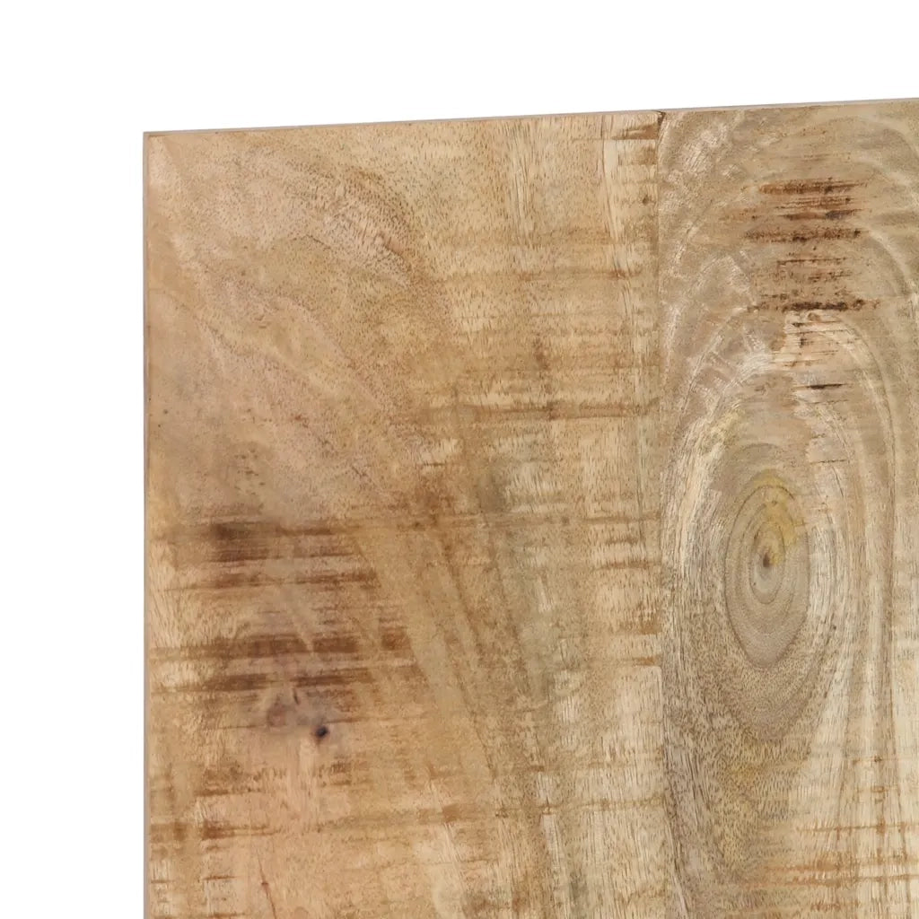 vidaXL Testiera 200 cm in Legno Massello di Mango Grezzo