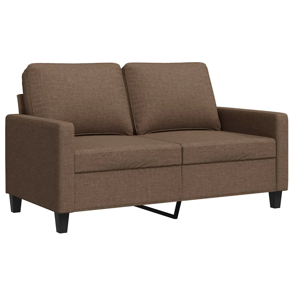 Divano a 2 Posti Marrone 120 cm in Tessutocod mxl 106759