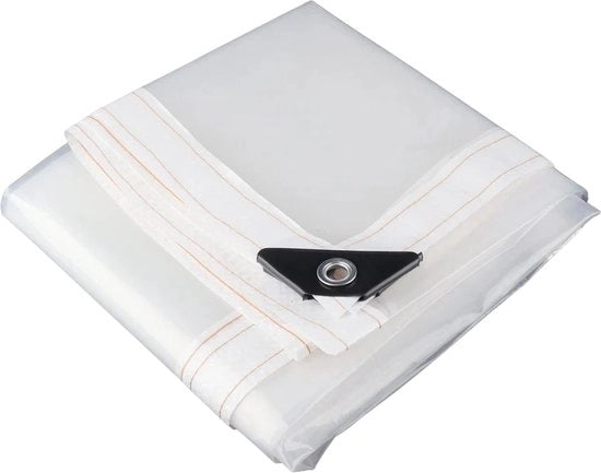 Tela di copertura per veranda - Copertura per veranda - Copertura 2x3m - Multifunzionale - Translucido - Acquaparato - Impermeabile - 2x3m