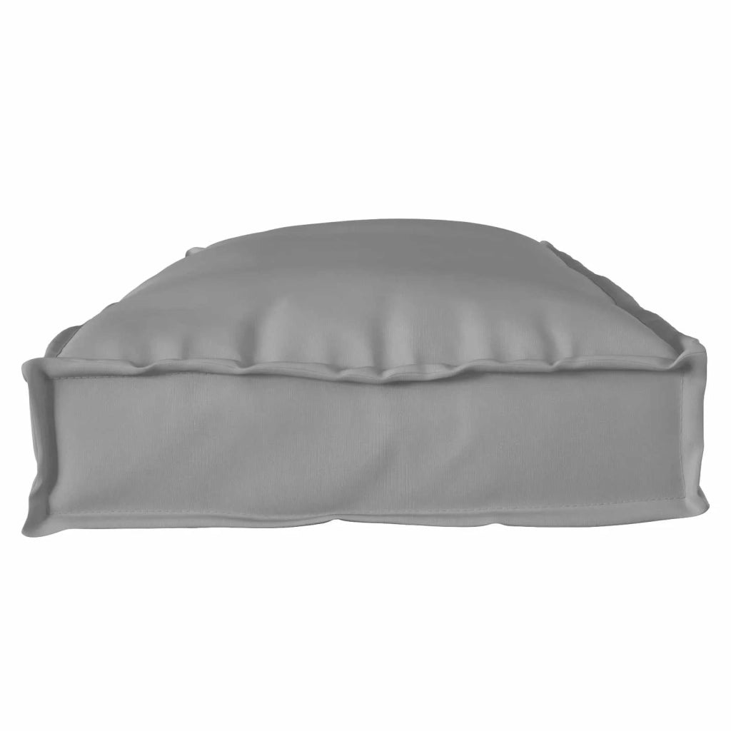 Cuscino Grigio 100 x 40 x 8 cm Tessuto Oxford 42001619