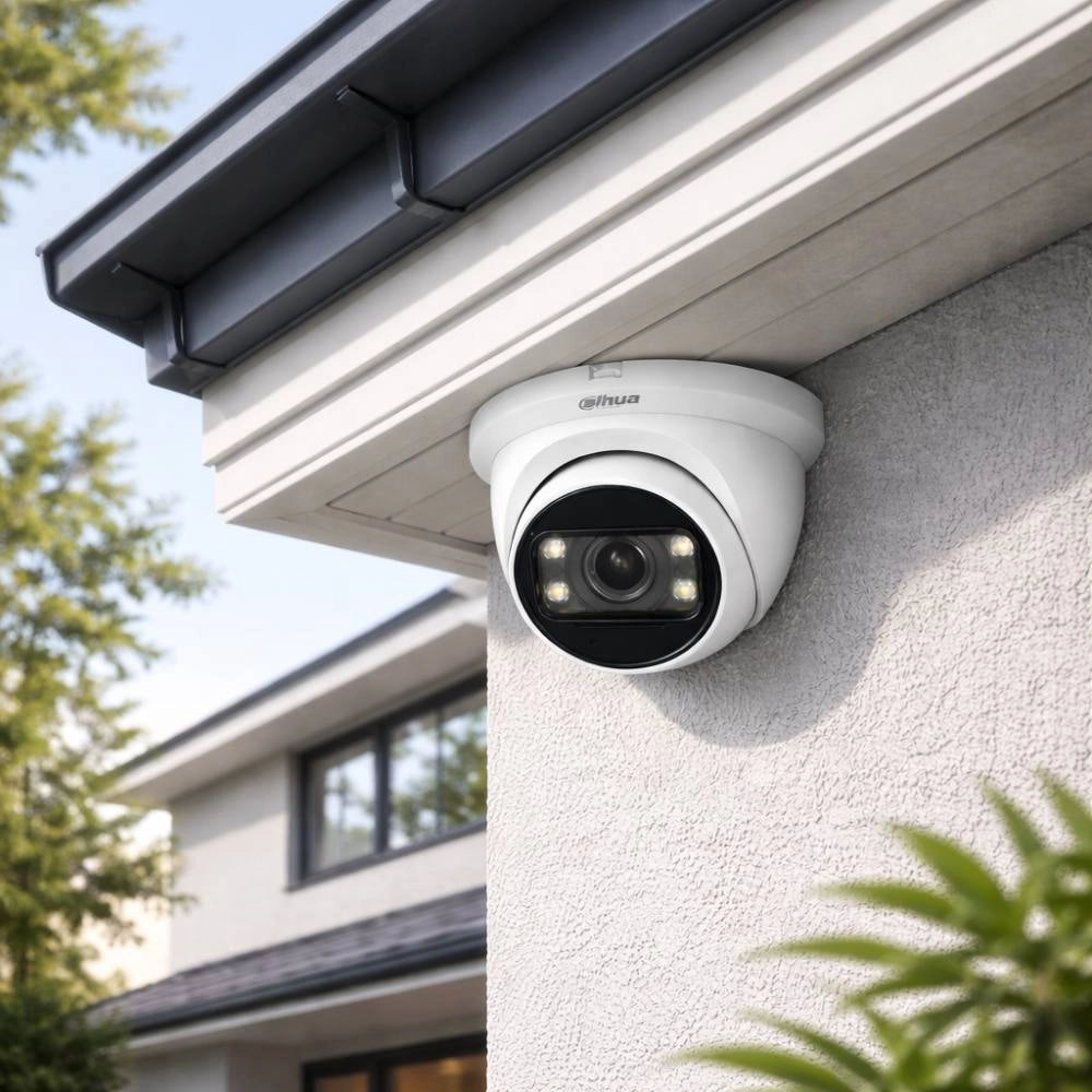 Dahua hac-hdw1500tmq-a telecamera eyeball hdcvi 5 mp ir con microfono