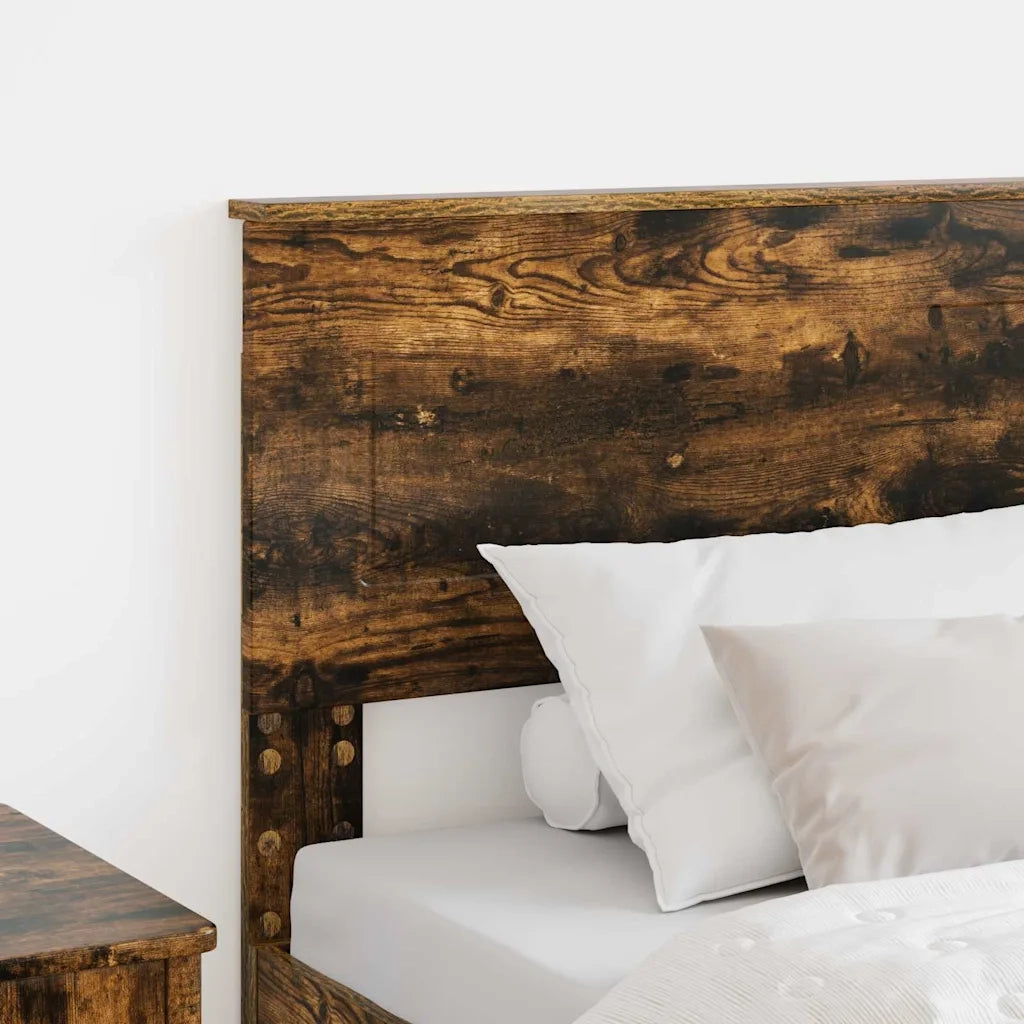 Testiera-Testata-Testiera Decorativa Rovere fum¨¦ 100 cm Legno multistrato 689407