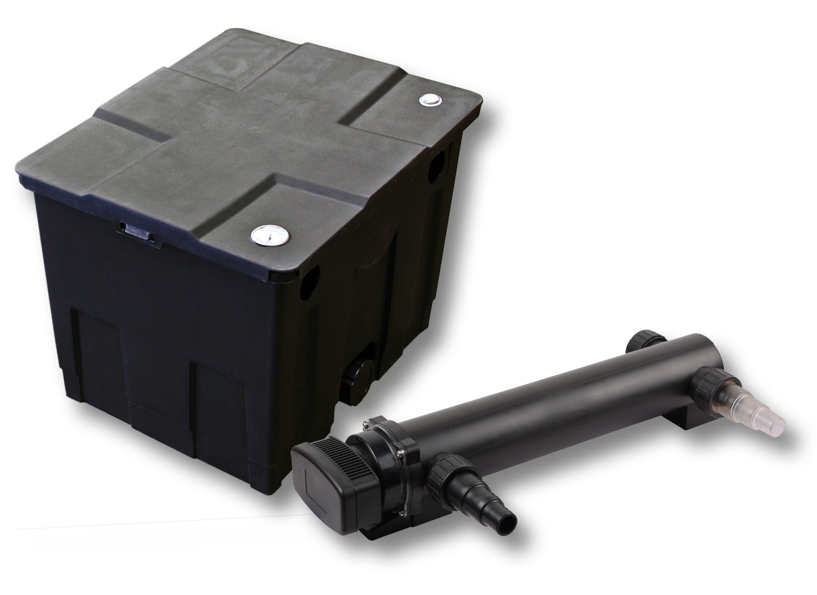 Set Filtro a 1 camera per laghetto da 12000l Chiarificatore UVC da 36W 3ª serie