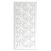 RADIANT - Pannello in PVC traforato - Parasole Colore: bianco, Misura: 73x148 cm