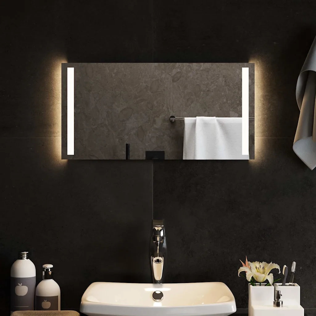 Specchio da Bagno con Luci LED 60x30 cm cod mxl 51975