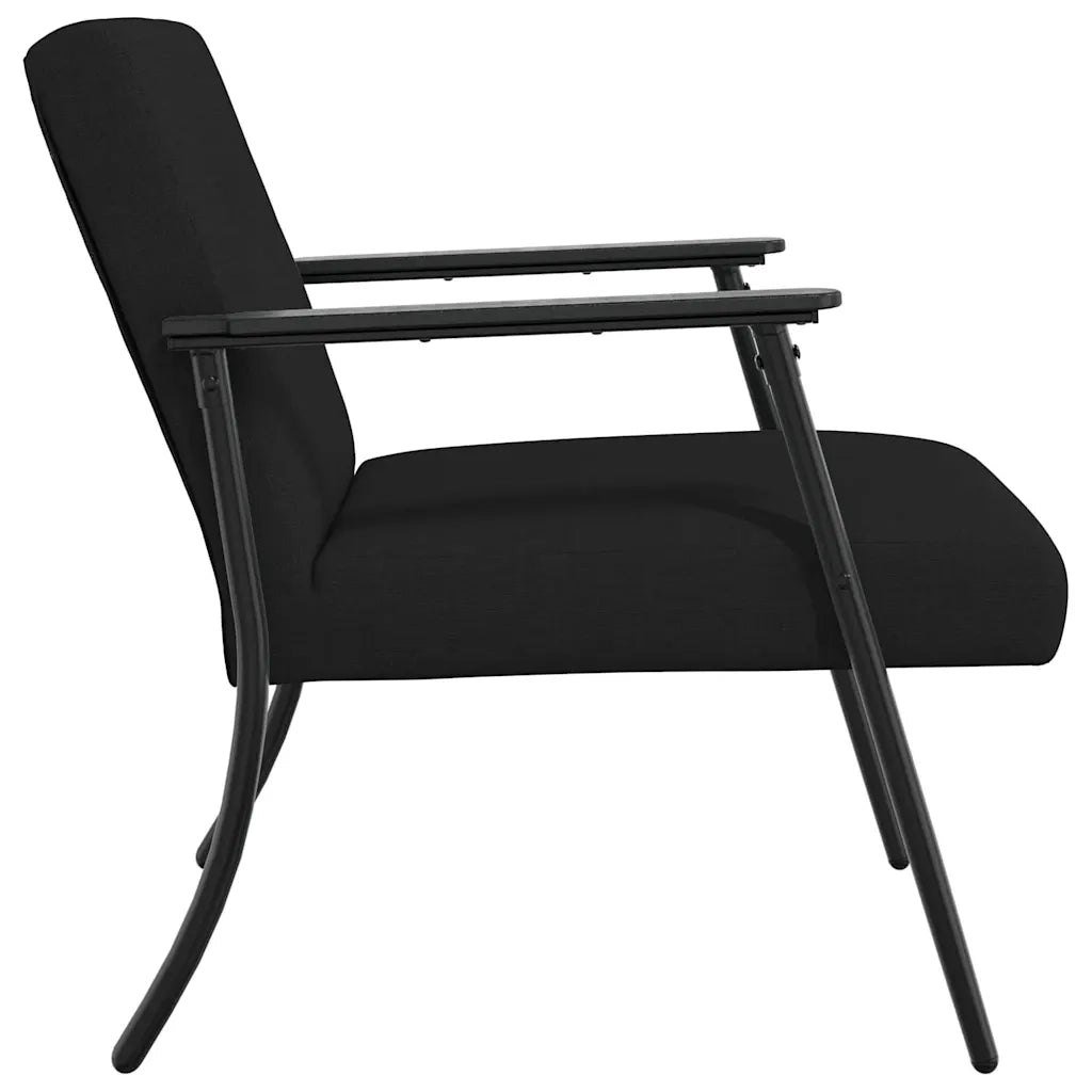Divano Sedia-Poltrona-Poltroncina Nero Tessuto 672680