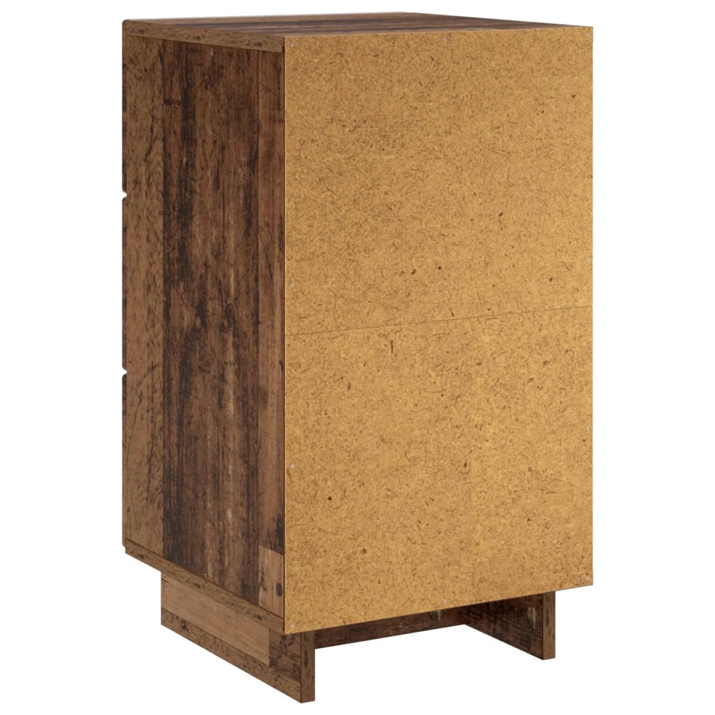 Armadio da Notte Legno antico 33,5 x 34,5 x 60 cm 8011437