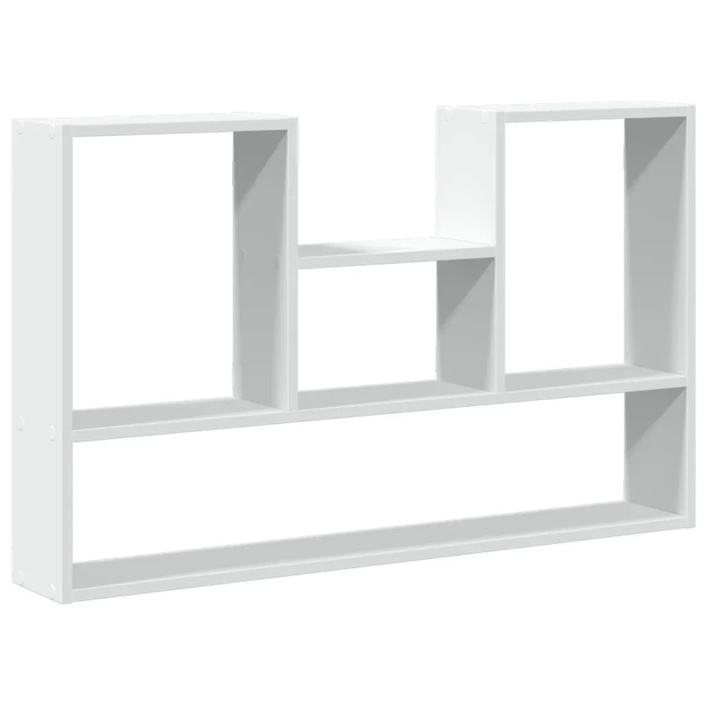 vidaXL Scaffale a Parete Bianco 99x15x60 cm in Truciolato