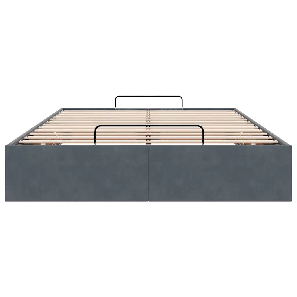 Struttura Letto Pouf Senza Materasso 120x200 cm Velluto