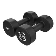 Manubri neoprene 2 x 5kg antiscivolo