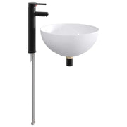 Lavabo da bagno Nero Opaco 35,5 x 35,5 x 14,5 cm Metallo