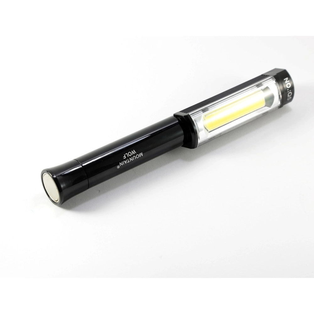 Trade Shop - Torcia Led Cob Lampada Portatile Emergenza A Led Strip Cob Calamita Da Lavoro Q5 -