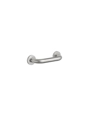 Maniglione bagno disabili, barra di ausilio dritta, 200mm, diametro Ø 25mm, acciaio inox 304 satinato - THIRARD
