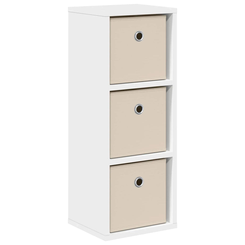 Credenza con cassetto Bianco 25,5 x 22 x 69,5 cm