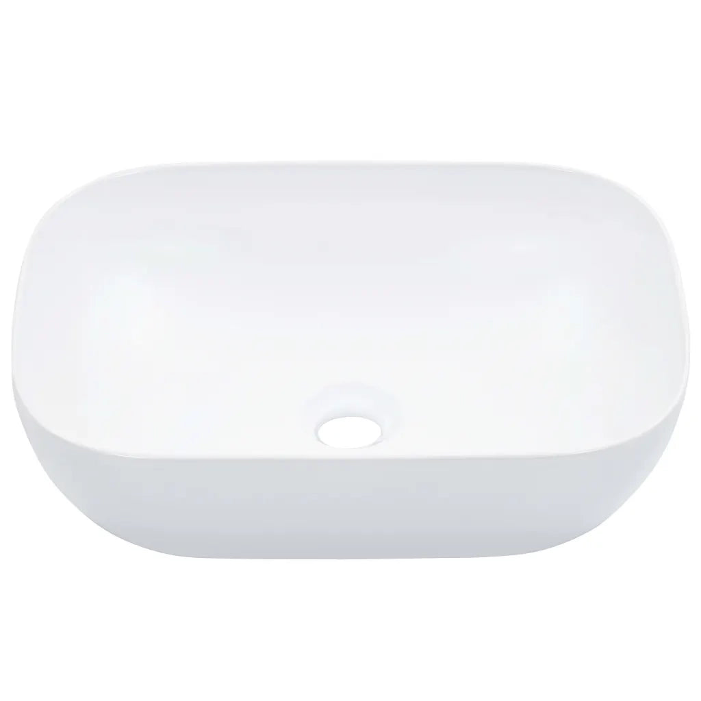 Lavandino 45,5x32x13 cm in Ceramica Bianco CFW6149151