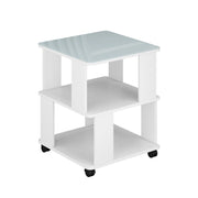 Vicco Tavolino Bianco 50 x 50 cm