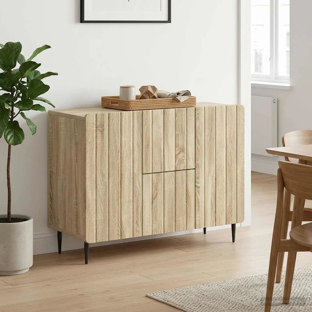 Credenza Rovere Sonoma 89 x 34,5 x 62 cm Legno ingegnerizzato 894427