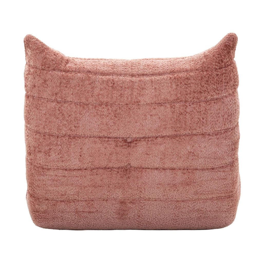 Poltrona Mask in poliestere rosa 103x100x80 cm