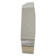 Pelugo, Specchio Forma Rettangolare, 40x120h cm Nero