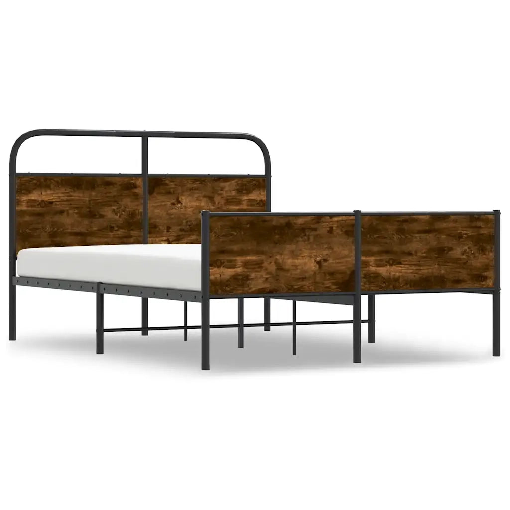 Giroletto senza Materasso Rovere Sonoma 140x200cm in Truciolato 4100393